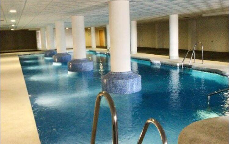 Apartamentos Deluxe Roquetas De Mar Con Golf Y Piscina Climatizada, Parking Privado Vícar Kültér fotó