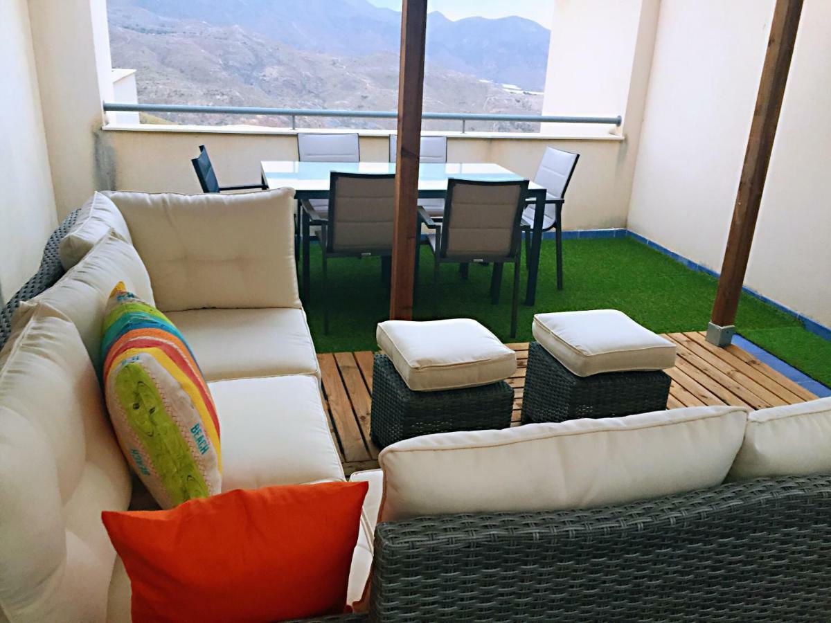 Apartamentos Deluxe Roquetas De Mar Con Golf Y Piscina Climatizada, Parking Privado Vícar Kültér fotó